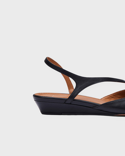 Ballerina Pantanelli Black Nappa Svart 2