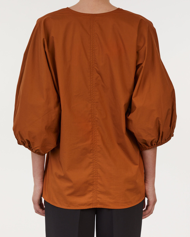 By Malene Birger Blouse Shirt Piamontes Caramel cafe 40