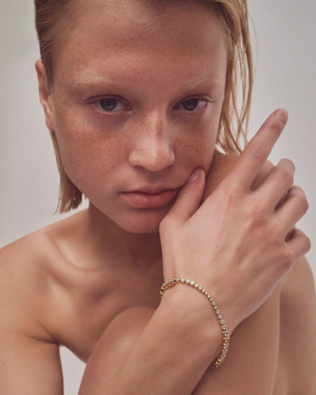 Ragbag Armband Oda Guld ONESIZE