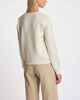 Moncler Cardigan Quilted Front Ivory S