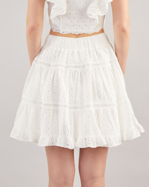 Holise skirt White 2
