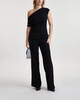 Proenza Schouler Byxor Weyes In Matte Viscose Crepe Svart US 2 ( EUR 34)