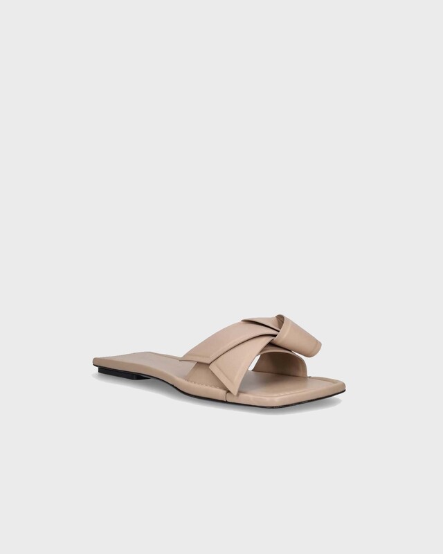 Acne Studios Sandals Musubi Leather Taupe EUR 39