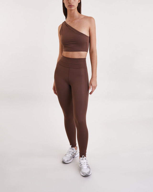 Ragdoll LA Top One shoulder Brown S