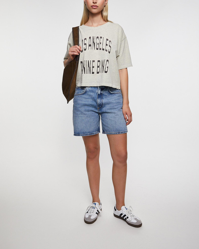 ANINE BING Shorts Heath Washed blue 25