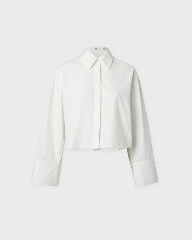 Wakakuu Icons Shirt Aliya Cropped White L