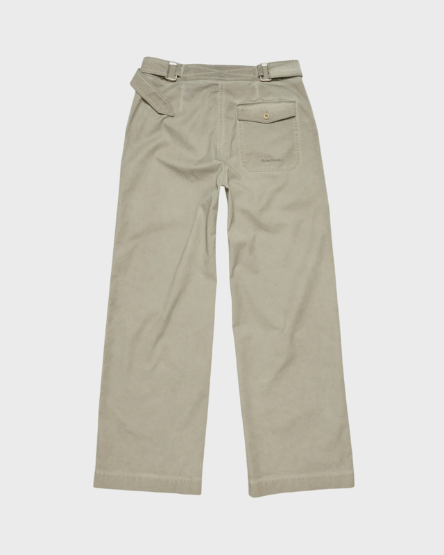Acne Studios Bukser Twill Belt Clay 36