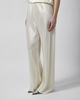 Almada Trousers Bias Satin  Vanilla S