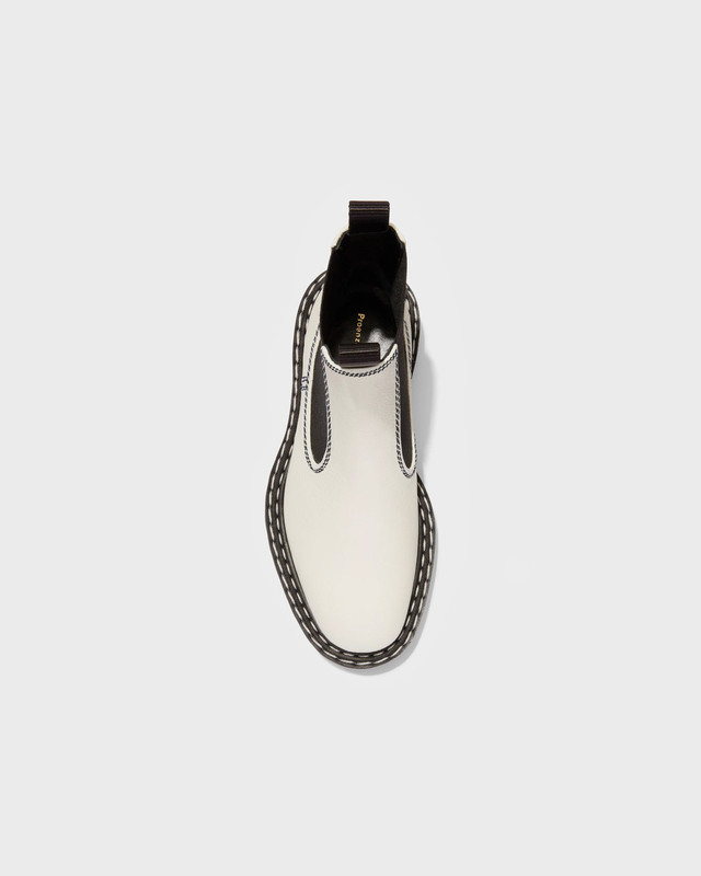 Proenza Schouler Boots Lug Sole Chelsea Natural EUR 36