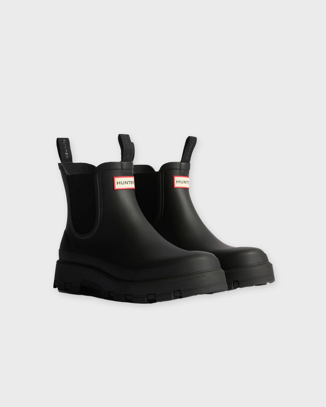 Hunter Boots Unisex Elements Elastic Chelsea Black EUR 40