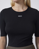 ROTATE  T-skjorte Short Sleeve Black XS