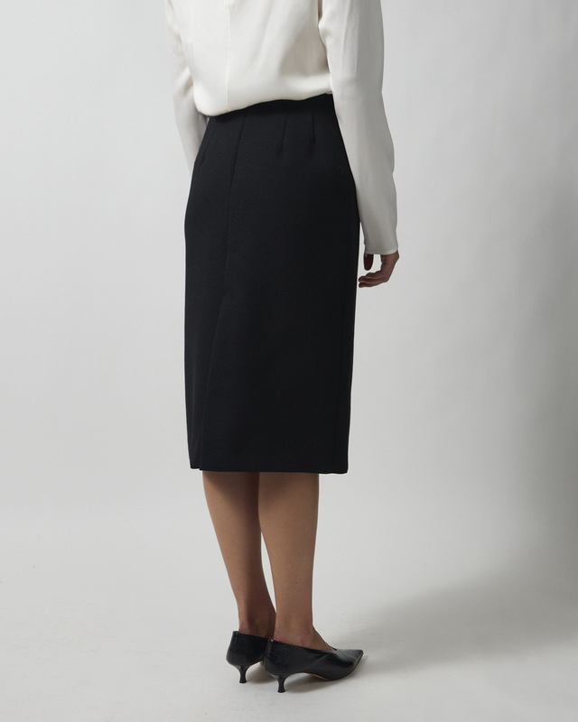 Jil Sander Nederdel 153 Black IT 42 (EUR 38)