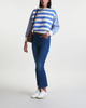 Polo Ralph Lauren Sweatshirt Relaxed Long Sleeve Stripe Vit/blå XL
