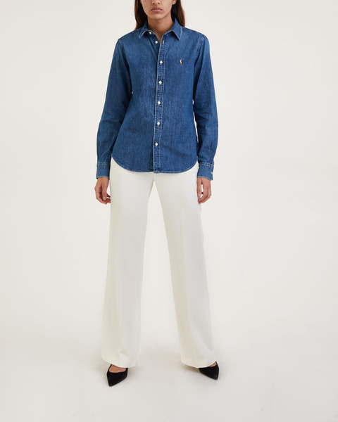 Jeans skjorta Blå 1