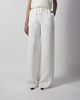 Max Mara Studio Bukser Linen Twill Natural IT 44 (EUR M-L)