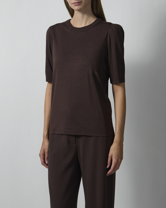 Rodebjer T-shirt Dory Mörkbrun L
