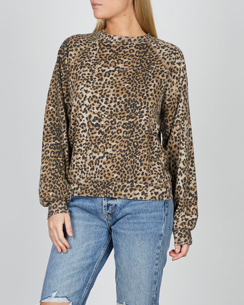 Tröja Oversized Sweatshirt Leopard 1