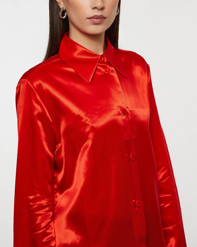 Jil Sander Skjorta 95  Röd 40