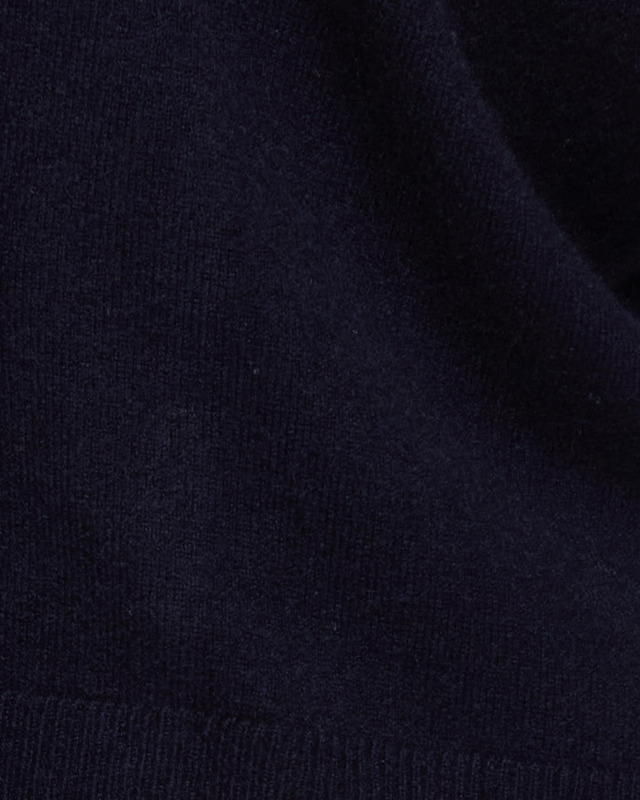 Vince Cardigan Lapel Button Blue S