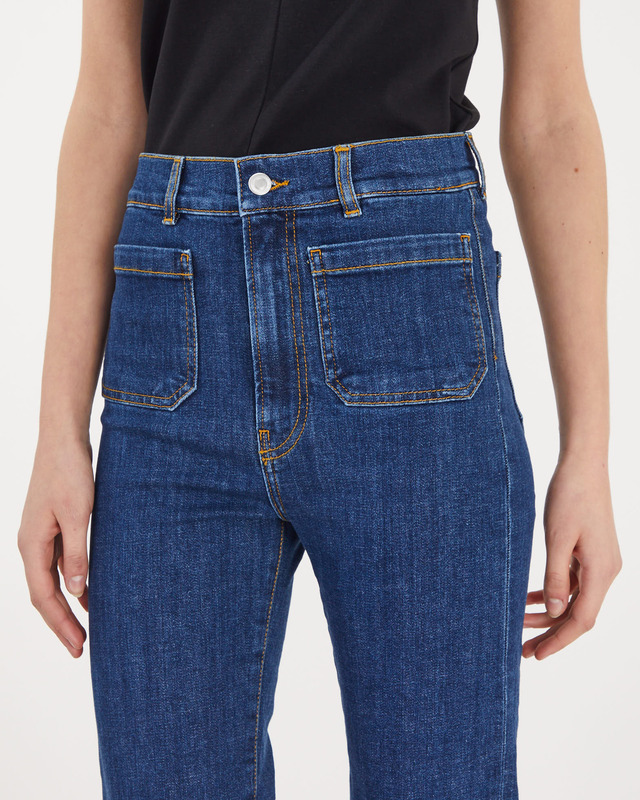 Jeanerica Jeans AW014 Alta Blå W26/L32
