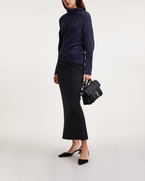 Tröja Technical Sequin Navy 2