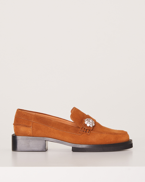 Loafers Suede Brun 1