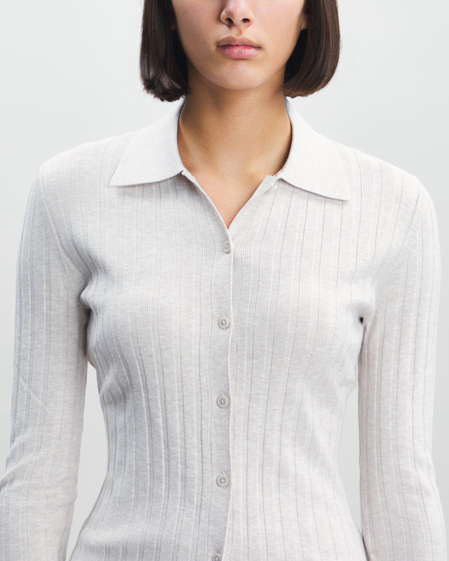 Filippa K Shirt Knitted Taupe M