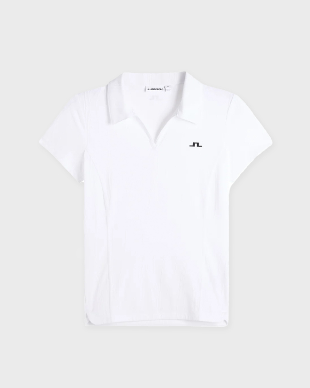 J Lindeberg Top Marlie Polo White M
