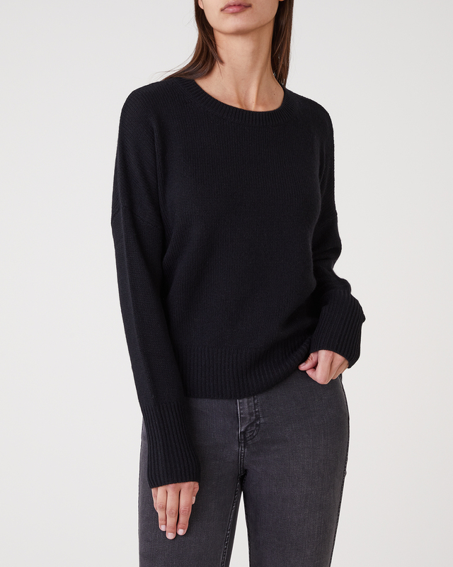 LISA YANG Cashmere knit Mila Black S-M