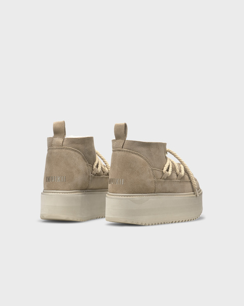 Boots Classic Low Platform Beige 2