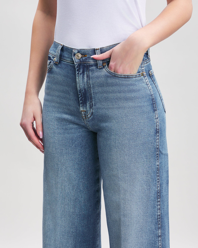7 For All Mankind Jeans Lotta Luxe Vintage Love Soul Blå 30