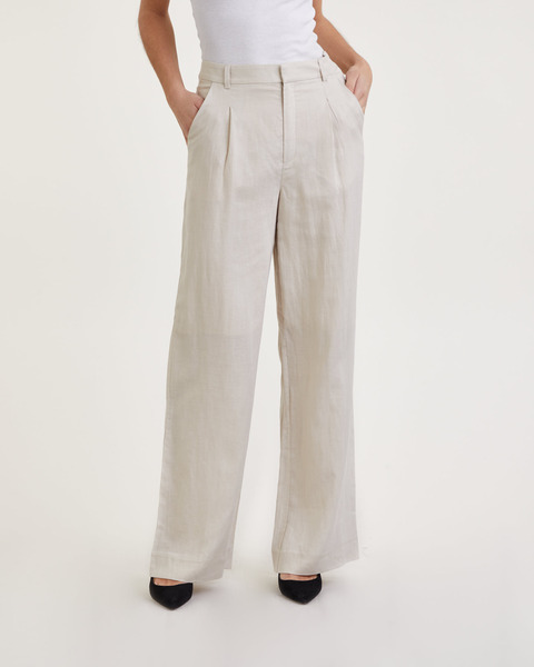 Trousers PaulaGZ Linen Multicolor 1