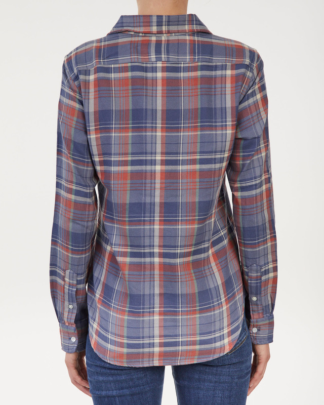 POLO Ralph Lauren Shirt Georgia Long Sleeve  Blå/grön M