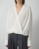 Sportmax Bluse Loose-Fit Pure Silk White IT 38 (EUR S)