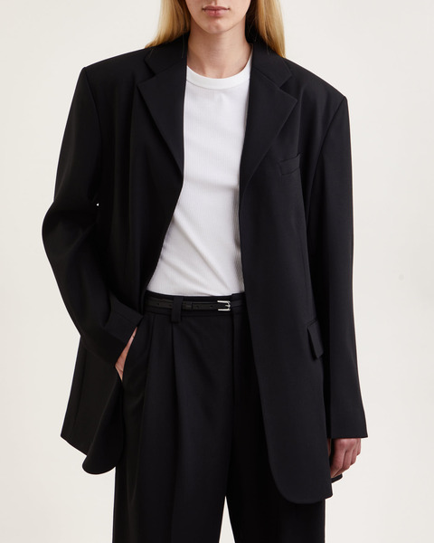 Relaxedfit blazer Svart 1