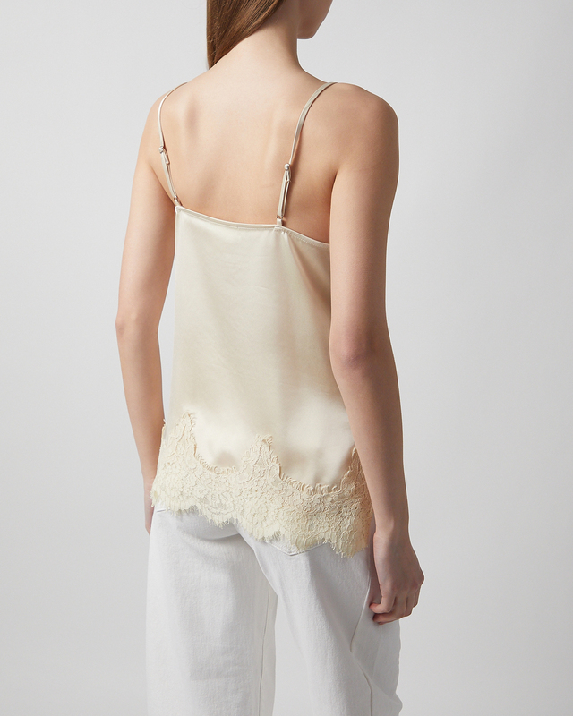 ONE and OTHER Topp Grace Cami Ljusgul S