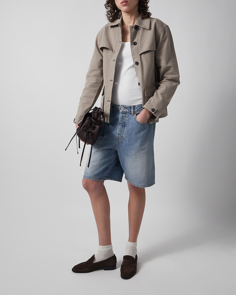 Shorts Belem Light Blue Righe Light blue wash 2