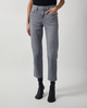 7 For All Mankind Jeans Calie Straight Ankle Ashen Grå 29
