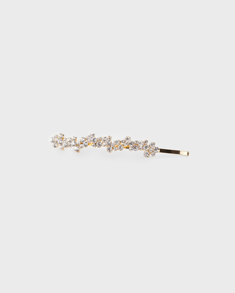 Hairslider Strass Guld ONESIZE 1