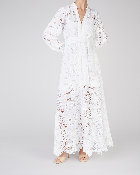 Lenna Maxi Dress White 1