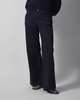 Wakakuu Icons Byxor Flared Cotton Navy S