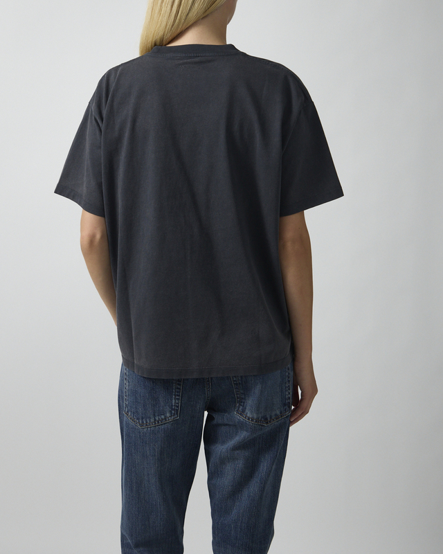 Anine Bing T-Shirt Cade Tee Tiger Bing Washed Black S
