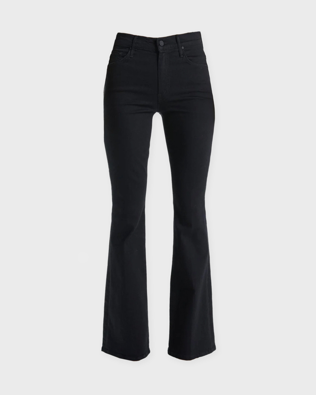 Mother Denim Jeans The Weekender Black 28