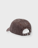 Ganni Cap Washed Cotton Canvas Brown ONESIZE