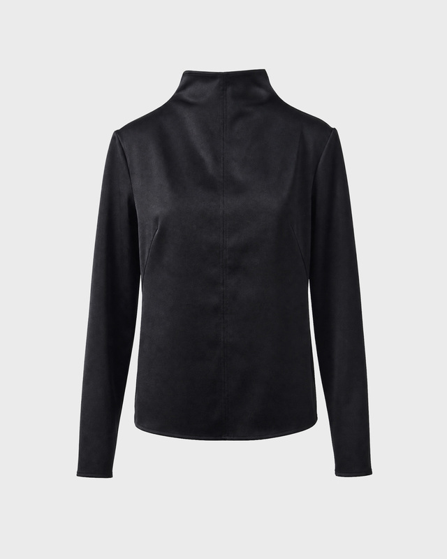 Wakakuu Icons Bluse Lorde Satin Black S
