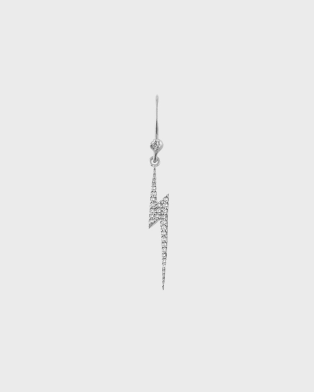 CBYC Bolt Earring Silver ONESIZE