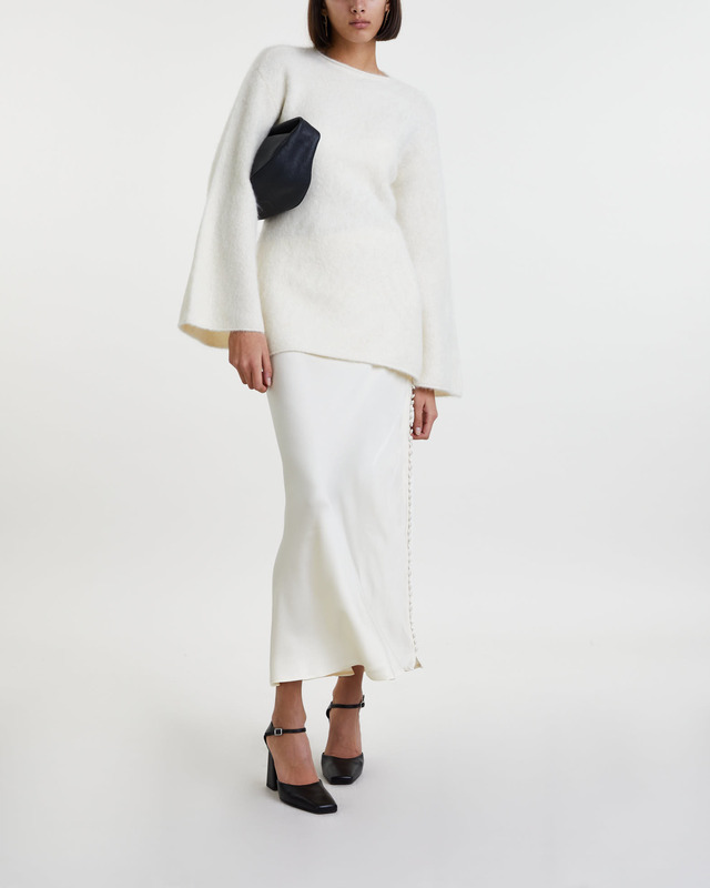 Malina Tröja Bailee Peplum Vanilj S