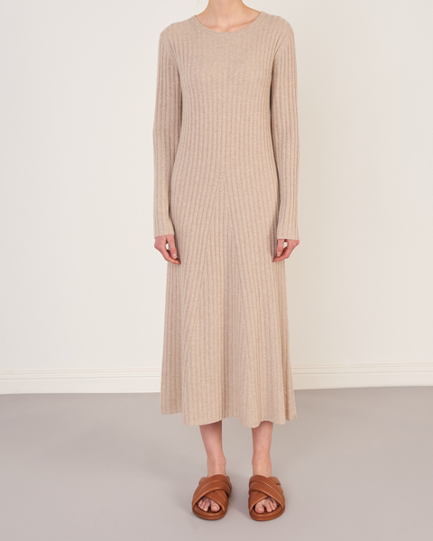 Cashmere Dress Samantha  Sand 1