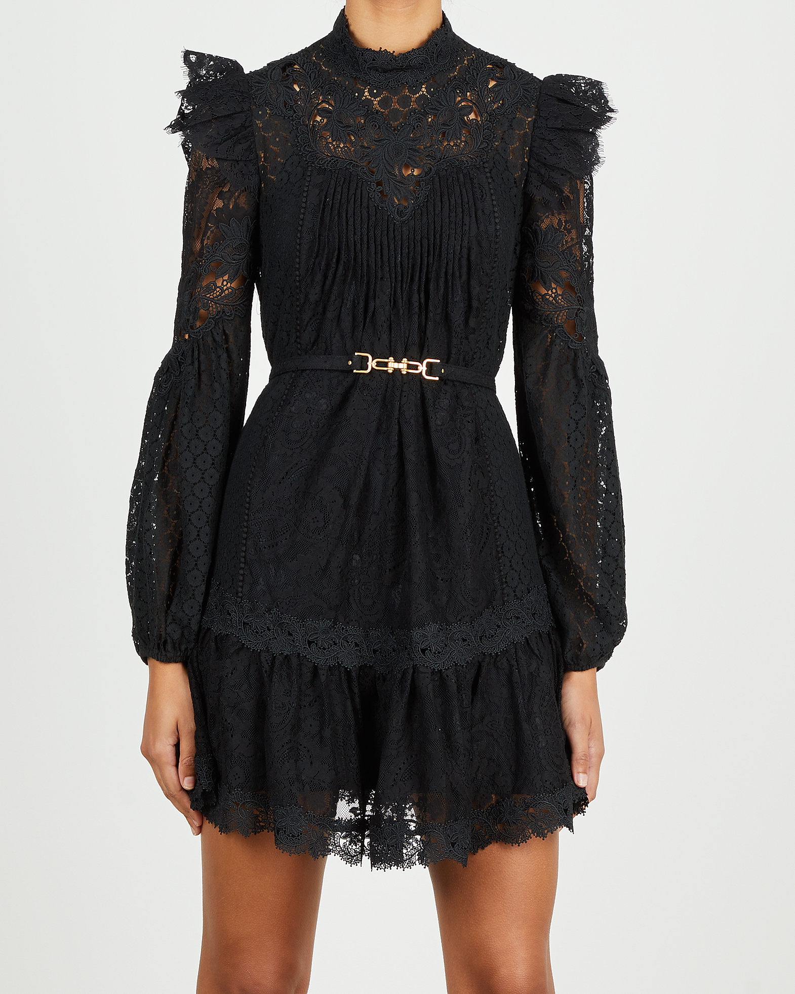Dress Concert Textured Lace Mini 