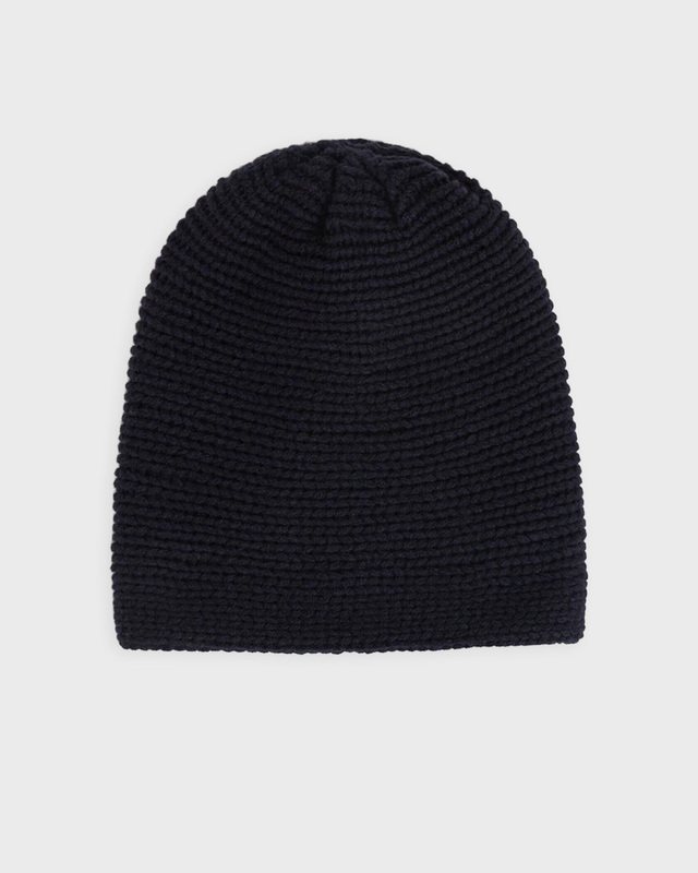 Kujten Beanie Menuires Cashmere Black ONESIZE